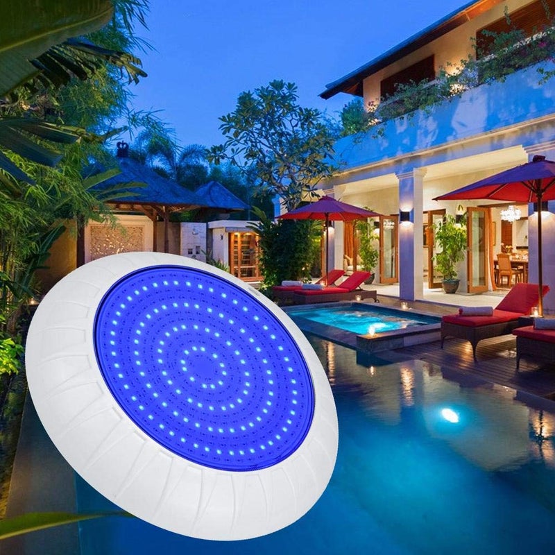 JADPES ضوء LED تحت الماء لجهاز JADPES لحمام السباحة، AC12V 35W 360 LED RGB أضواء IP68 متعددة الألوان مع جهاز تحكم عن بعد لتزيين حمام السباحة/الصخور - Image 2